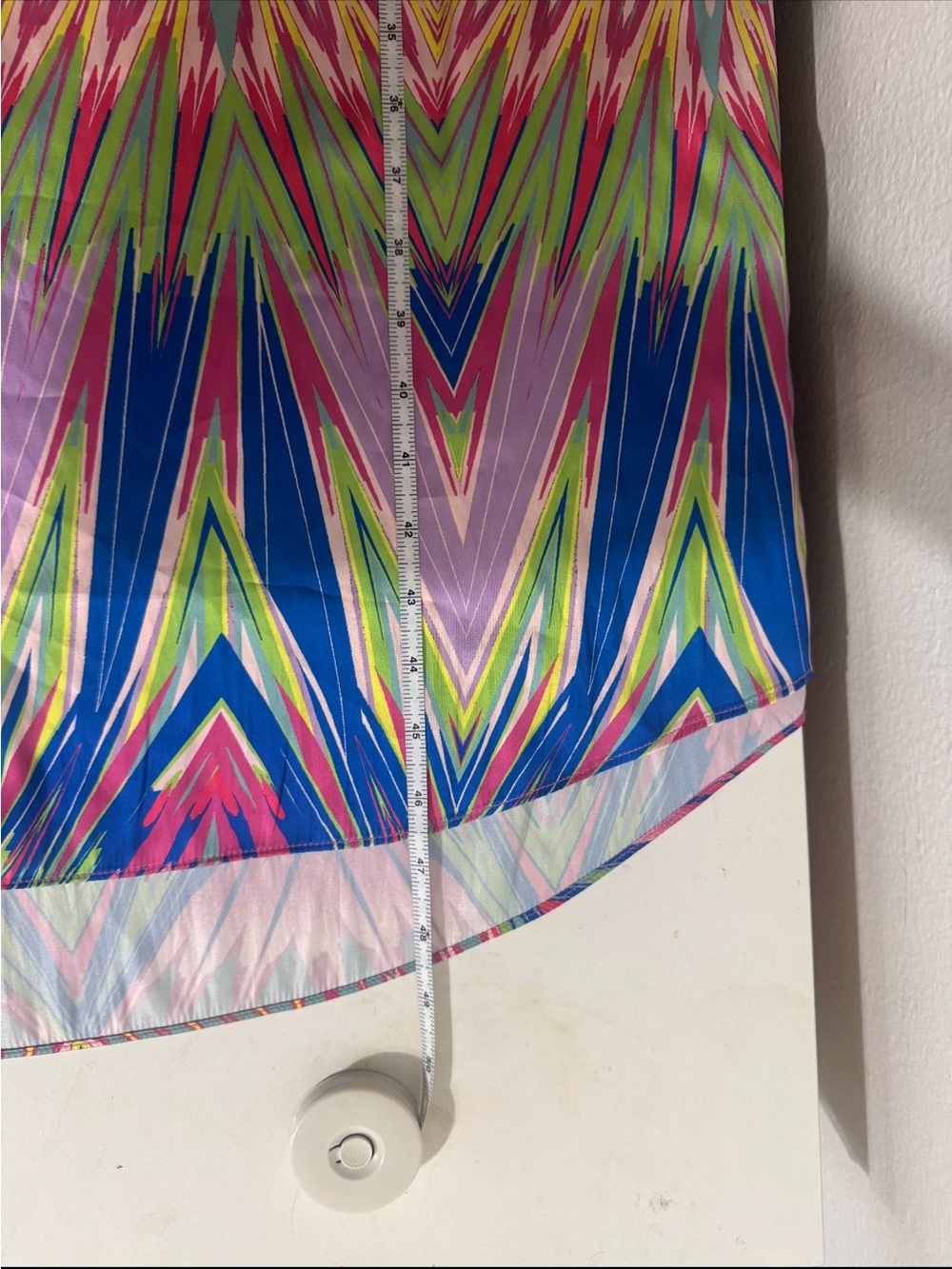 Current Air Colorful Patterned Midi Dress Size Medium - Picture 6 of 7